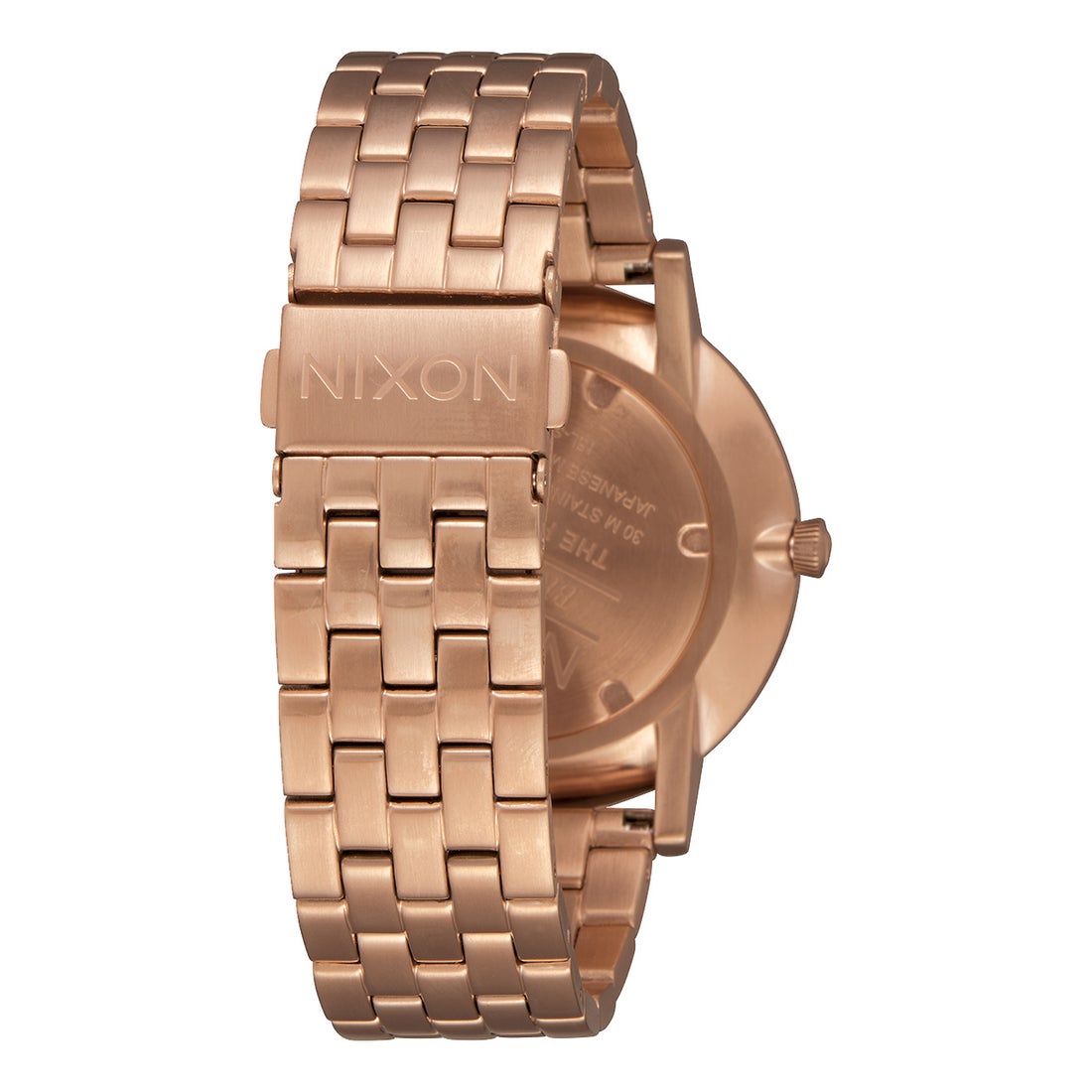 ニクソン NIXON Porter （All Rose Gold / Black）腕時計 -靴 