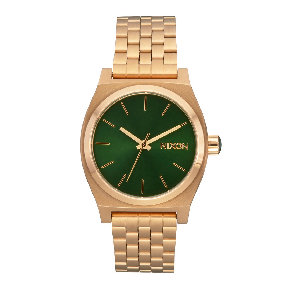 ニクソン NIXON タイムテラー gold × green - 腕時計(アナログ)