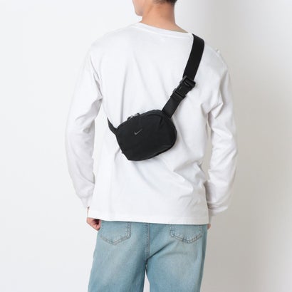 バッグ メンズ レディース ナイキ オーラ HM6120 013 NIKE AURA ウエストバッグ （ブラック）｜詳細画像