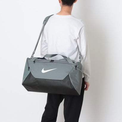 メンズ レディース ナイキ ブラジリア トレーニングダッフルバッグ (S、40L) IB4394 （グレー）｜詳細画像