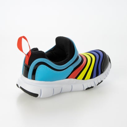 ナイキ NIKE ダイナモ フリー PS （BLACK/LEMON VENOM-LT CURRENT BLUE）｜詳細画像