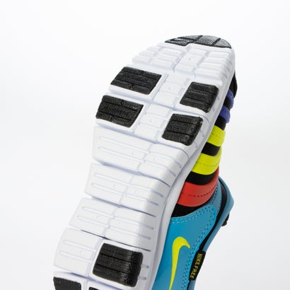 ナイキ NIKE ダイナモ フリー PS （BLACK/LEMON VENOM-LT CURRENT BLUE）｜詳細画像