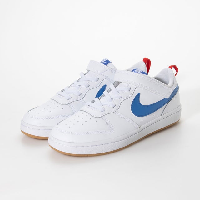NIKE/ナイキコート バーロウ LOW 2 PSV （ホワイト×ブルー）
