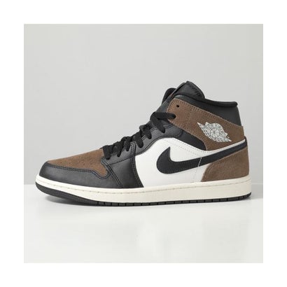 NIKE スニーカー M AIR JORDAN 1 MID DQ8426 ミッドカット （007/BLACK/PHANTOM-PALOMINO）｜詳細画像