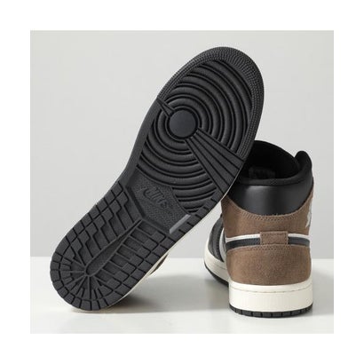 NIKE スニーカー M AIR JORDAN 1 MID DQ8426 ミッドカット （007/BLACK/PHANTOM-PALOMINO）｜詳細画像
