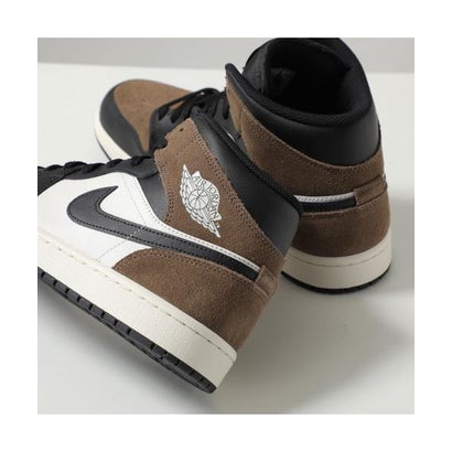 NIKE スニーカー M AIR JORDAN 1 MID DQ8426 ミッドカット （007/BLACK/PHANTOM-PALOMINO）｜詳細画像