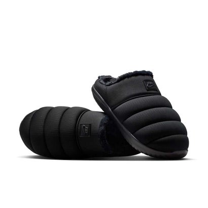 ナイキ NIKE メンズ サンダル バロウ SE HV8561-002 ブラック スリッパ サボ 冬サンダル 保温性 （ブラック/アンスラサイト）｜詳細画像