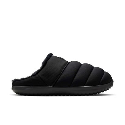 ナイキ NIKE メンズ サンダル バロウ SE HV8561-002 ブラック スリッパ サボ 冬サンダル 保温性 （ブラック/アンスラサイト）｜詳細画像