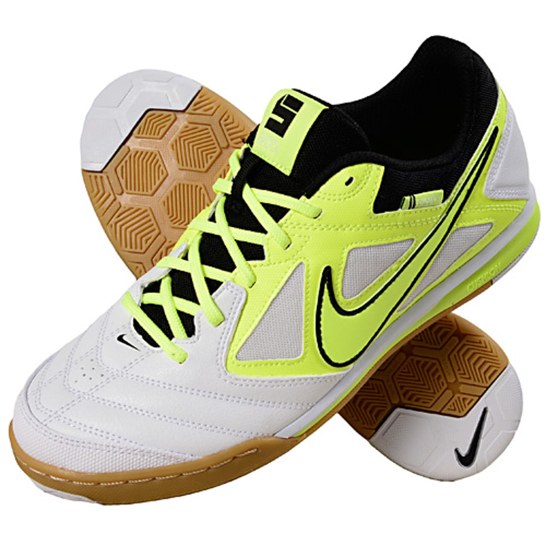 NIKE ナイキ 5 ガト(ホワイト×ライム) 415122 177 サッカー スパイク・シューズ -サッカーショップ【SWS】