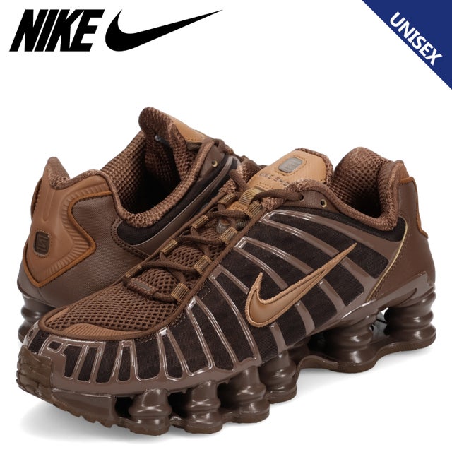 ウィメンズ ショックス TL スニーカー メンズ レディース WMNS SHOX TL ブラウン AR3566-205 （MMM）