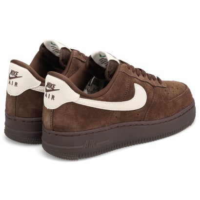 ウィメンズ エアフォース1 07 スエード スニーカー レディース WMNS AIR FORCE 1 07 SUEDE ブラウン IQ0136-200 （MMM）｜詳細画像