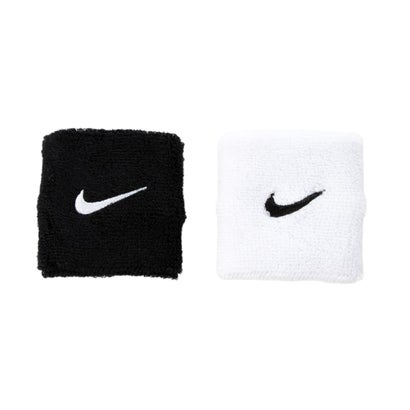 NIKE SWOOSH CLASSIC WRISTBANDS 2PK （ブラック×ホワイト）｜詳細画像