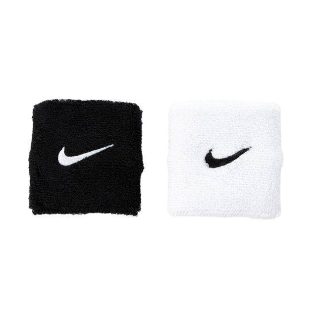 SWOOSH CLASSIC WRISTBANDS 2PK （ブラック×ホワイト）