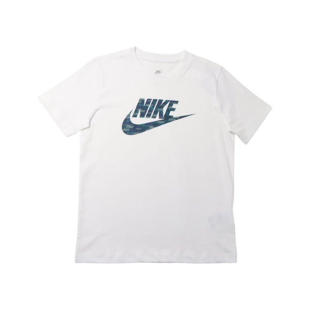 ジュニア 半袖シャツ YTH NSW クラブ AOP FILL S/S Tシャツ IO1968100 （ホワイト）