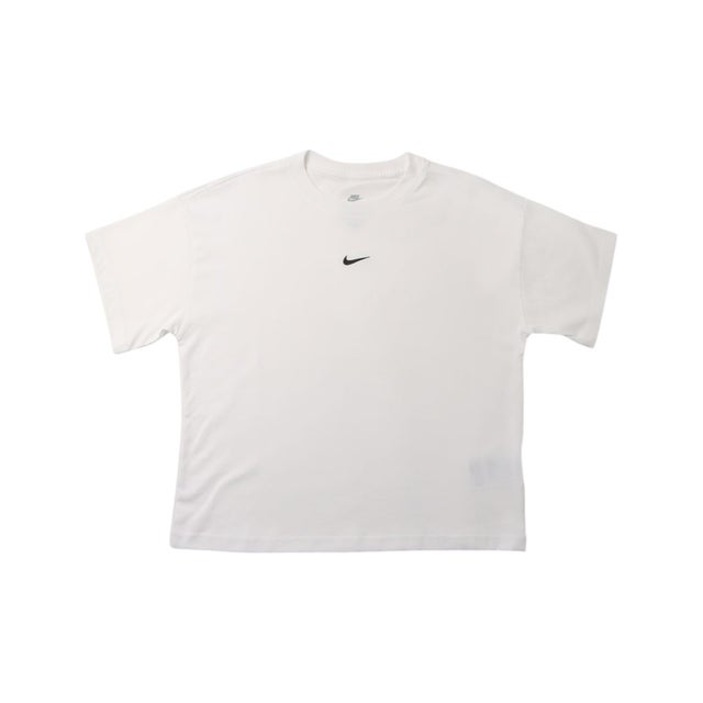 ジュニア 半袖シャツ YTH NSW ボクシー エッセンシャル LBR S/S Tシャツ FZ5559100 （ホワイト）