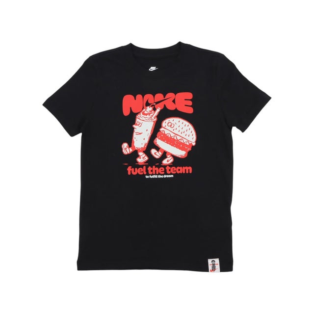 ジュニア 半袖シャツ YTH NSW FEEL THE TEAM S/S Tシャツ IO2000010 （ブラック）