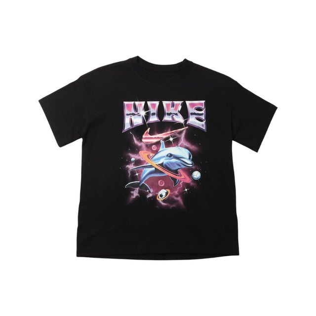 ジュニア 半袖シャツ YTH ガールズ BOY DOLPHIN S/S Tシャツ IQ5294010 （ブラック）