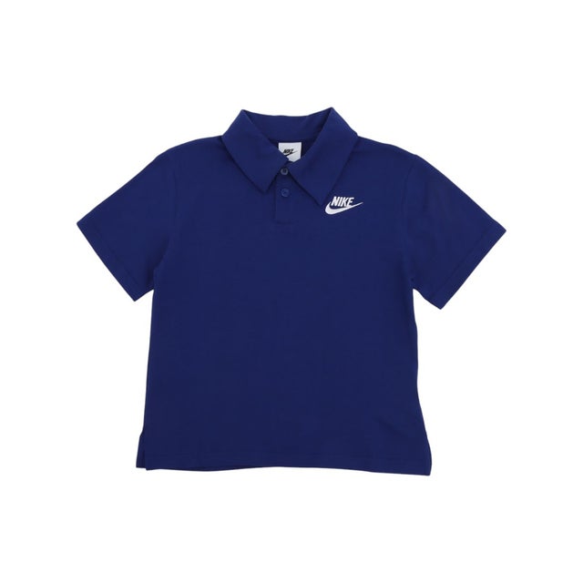 ジュニア 半袖ポロシャツ YTH NSW クラブ ニット S/S ポロ LBR IF2841455 （ネイビー）