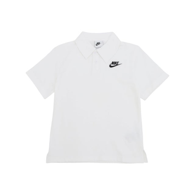 ジュニア 半袖ポロシャツ YTH NSW クラブ ニット S/S ポロ LBR IF2841100 （ホワイト）
