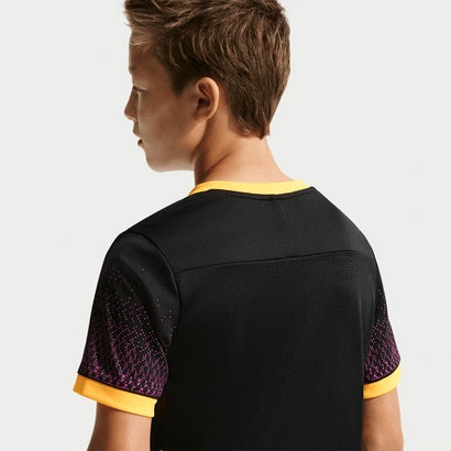 ナイキ ジュニア VJ Dri-FIT アカデミー25 ショートスリーブトップ(ブラック×オレンジ)｜詳細画像