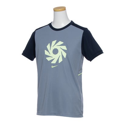 ナイキ ジュニア EH Dri-FIT アカデミー25 ショートスリーブトップ(ブルーグレー)｜詳細画像