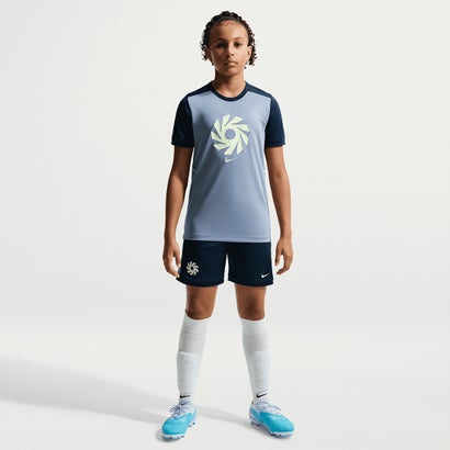 ナイキ ジュニア EH Dri-FIT アカデミー25 ショートスリーブトップ(ブルーグレー)｜詳細画像