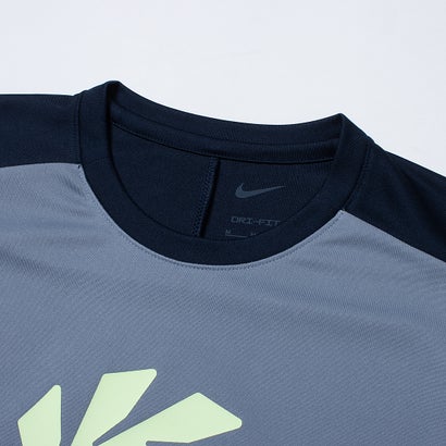 ナイキ ジュニア EH Dri-FIT アカデミー25 ショートスリーブトップ(ブルーグレー)｜詳細画像