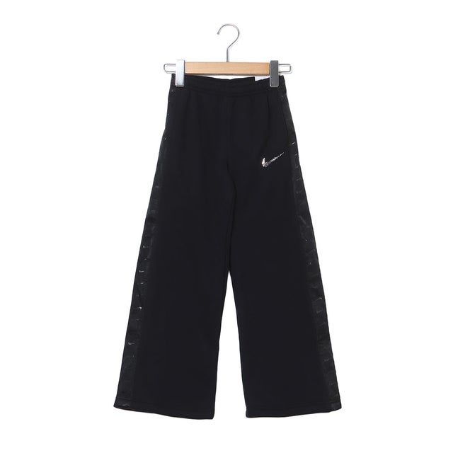 ジュニア スウェットロングパンツ YTH ガールズ スタジオ フリース オー シャイン IM4983010 （BLACK）