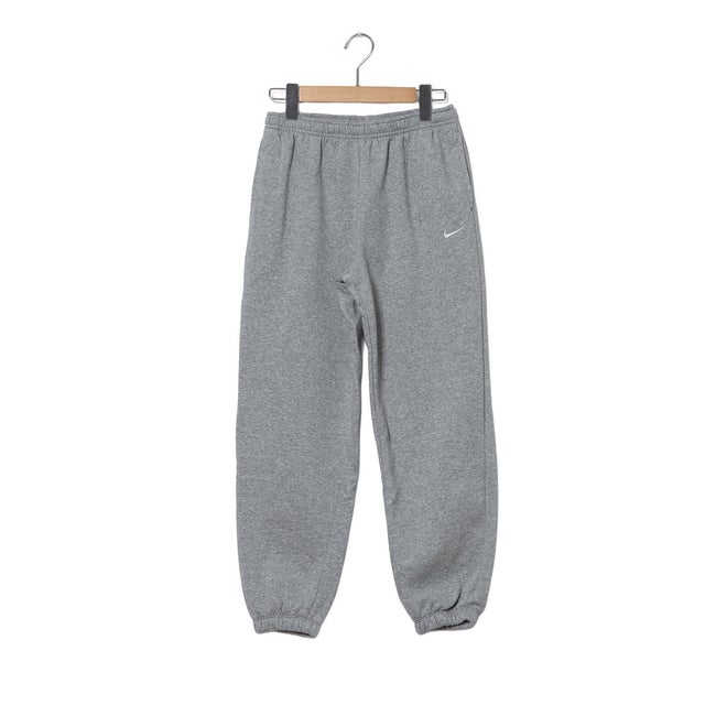ジュニア スウェットロングパンツ YTH ガールズ STUDIO フリース ルーズ パンツ LBR IM4905063 （DK GREY HEATHER）