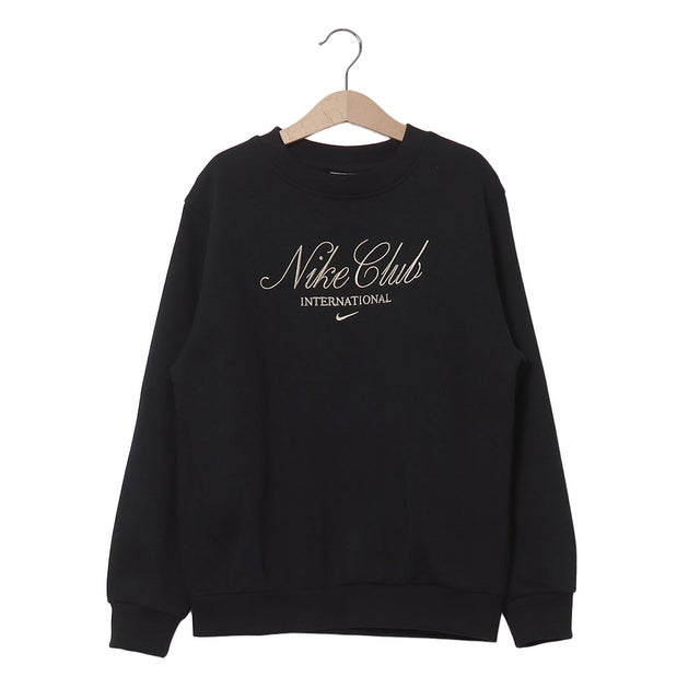 ジュニア スウェットトレーナー YTH NSW フリース ルール L/S クルー - PD IW4213010 （BLACK/SANDDRIFT）