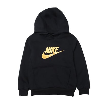 ナイキ NIKE Sportswear Club Fleece パーカー （BLACK/METALLIC GOLD）｜詳細画像