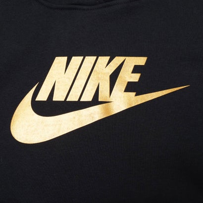 ナイキ NIKE Sportswear Club Fleece パーカー （BLACK/METALLIC GOLD）｜詳細画像