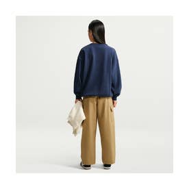 /キッズ/YTH ガールズ NSW EMD フリース OS CRW （MNNAVY）