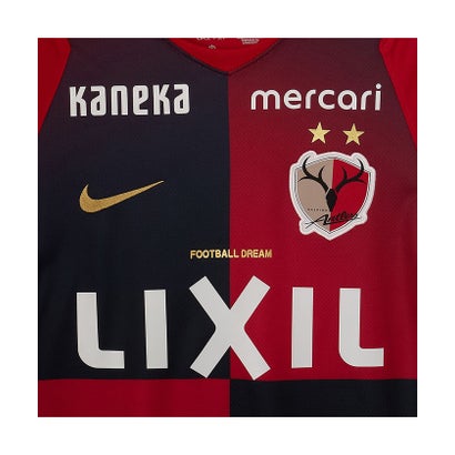 ナイキ/キッズ/2026-27 鹿島アントラーズ ホーム 半袖レプリカユニフォーム JR （GYM RED/DARK OBSIDIAN/(METALLIC GOLD)）｜詳細画像