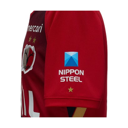 ナイキ/キッズ/2026-27 鹿島アントラーズ ホーム 半袖レプリカユニフォーム JR （GYM RED/DARK OBSIDIAN/(METALLIC GOLD)）｜詳細画像