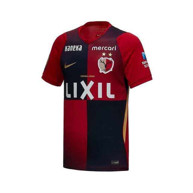/キッズ/2026-27 鹿島アントラーズ ホーム 半袖レプリカユニフォーム JR （GYM RED/DARK OBSIDIAN/(METALLIC GOLD)）