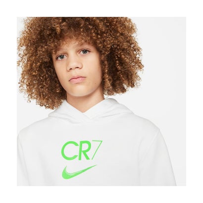 ナイキ/キッズ/CR7 K CLUB FLC HDY （WHITE/GREEN STRIKE）｜詳細画像