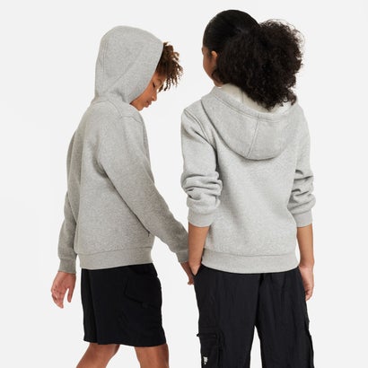 ウェア キッズ 子供靴 ナイキ スポーツウェア クラブ フリース FD3004 063 NIKE SPORTSWEAR CLUB （グレー）｜詳細画像