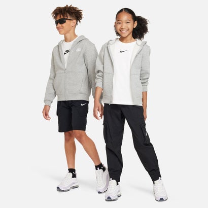 ウェア キッズ 子供靴 ナイキ スポーツウェア クラブ フリース FD3004 063 NIKE SPORTSWEAR CLUB （グレー）｜詳細画像