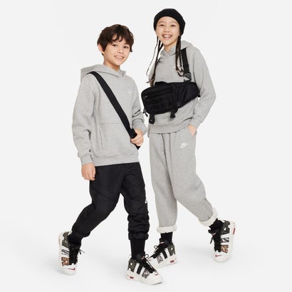 ナイキ NIKE ウェア キッズ 子供靴 ナイキ スポーツウェア クラブ フリース FD3000 NIKE SPORTSWEAR CLUB FLEECE （グレー）｜詳細画像