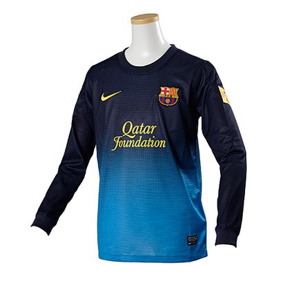 NIKE FCバルセロナ 12/13 GKユニフォーム ジュニア 長袖(ネイビー