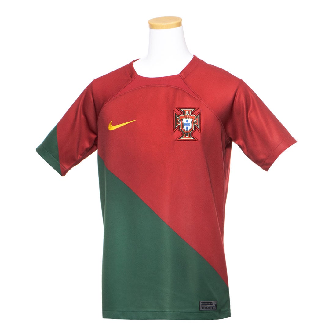 ポルトガル代表 2022 ユニフォーム ホーム 半袖 レプリカ ジュニア