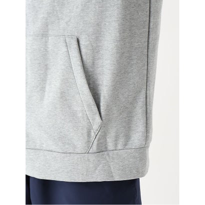 ナイキ DRIーFIT フリース フルジップ L/S フーディ （DK GREY HEATHER/BLACK）｜詳細画像
