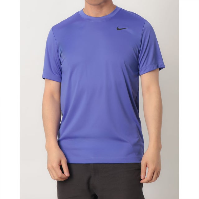 メンズ 半袖機能Tシャツ DF STD FLEX S/S Tシャツ IO1426510 （PERSIAN VIOLET/BLACK）