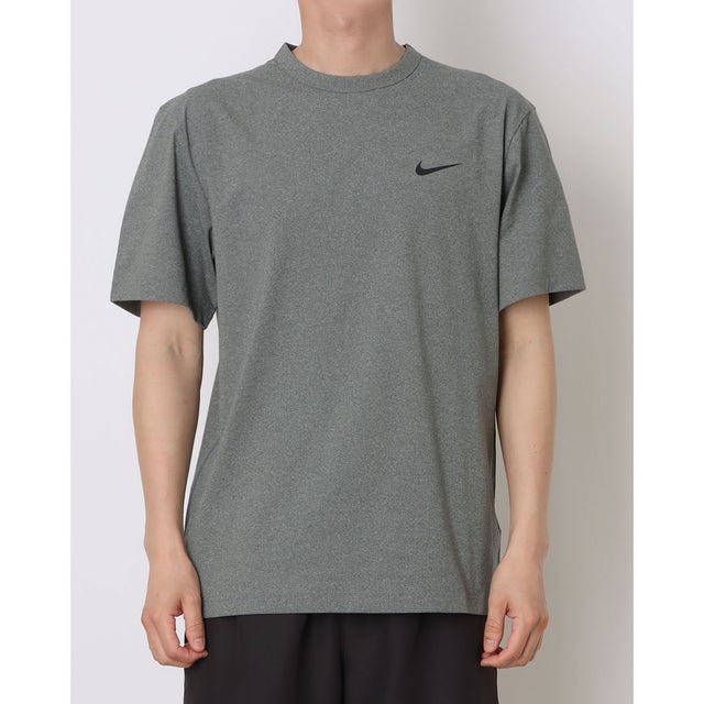 メンズ 半袖機能Tシャツ ユニバーサル コア S/S トップ DV9840097 （スモークグレー/ヘザー/(ブラック)）