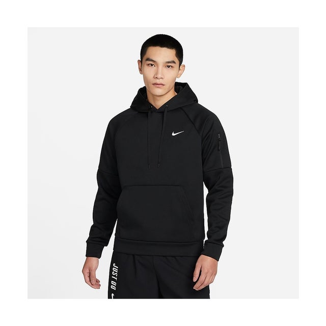 /メンズ/TF プルオーバー L/S フーディ （BLACK/BLACK/WHITE）