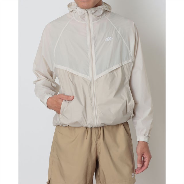 メンズ ウインドフルジップ WR LTWT UNLND フルジップ UV ジャケット IO9628104 （LT OREWOOD BRN/CREAM II/WHITE）