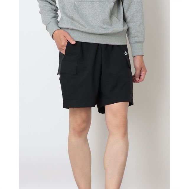 メンズ ショートパンツ クラブ ユーティリティ ショート IH5048010 （ブラック/(ホワイト)）