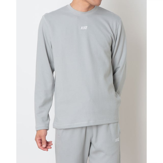 メンズ クラブ ヴァーシティ L/S クルー IU0793077 （LT SMOKE GREY/WHITE）