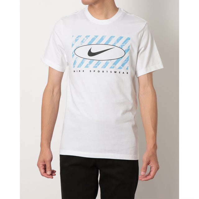 メンズ 半袖Tシャツ NSW STD クラブ 6MO SWOO S/S Tシャツ IM3728100 （WHITE）